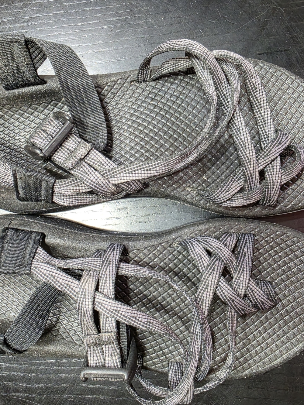 Chaco Women's Braided Strap Sandals - Gray